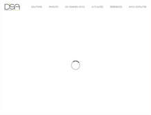 Tablet Screenshot of dsa-technologies.com